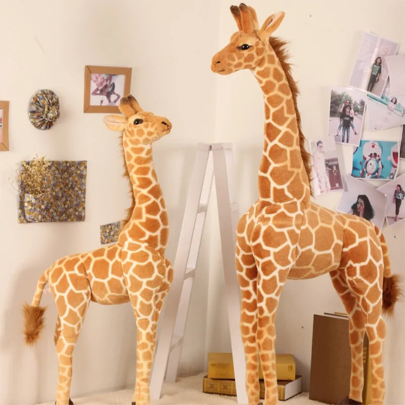Giant Lifelike Giraffe Plush