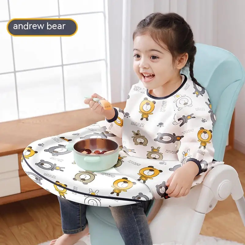 Detachable Water-Resistant Baby Dining Chair Bib