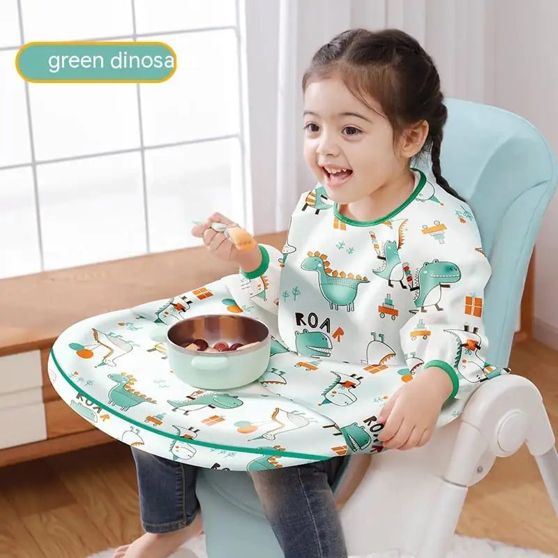 Detachable Water-Resistant Baby Dining Chair Bib
