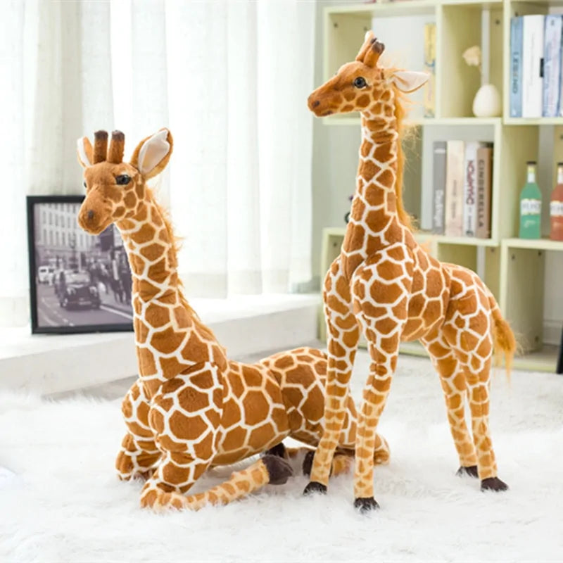 Giant Lifelike Giraffe Plush