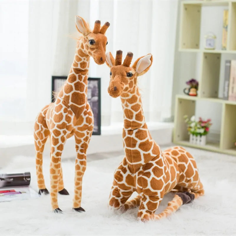 Giant Lifelike Giraffe Plush